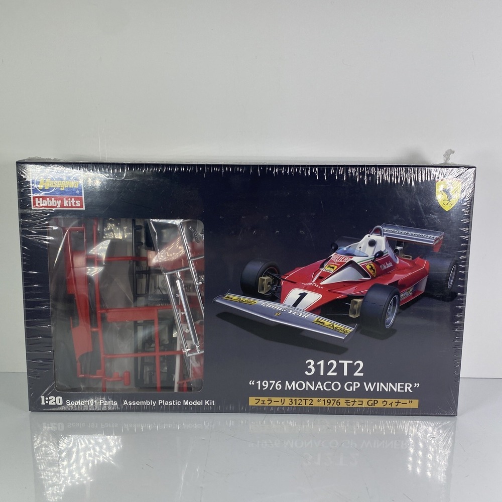 Hasegawa‎ 1:20 Ferrari 312T2 1976 Monaco GP Winner Model Kit FG-1 23201 NIB